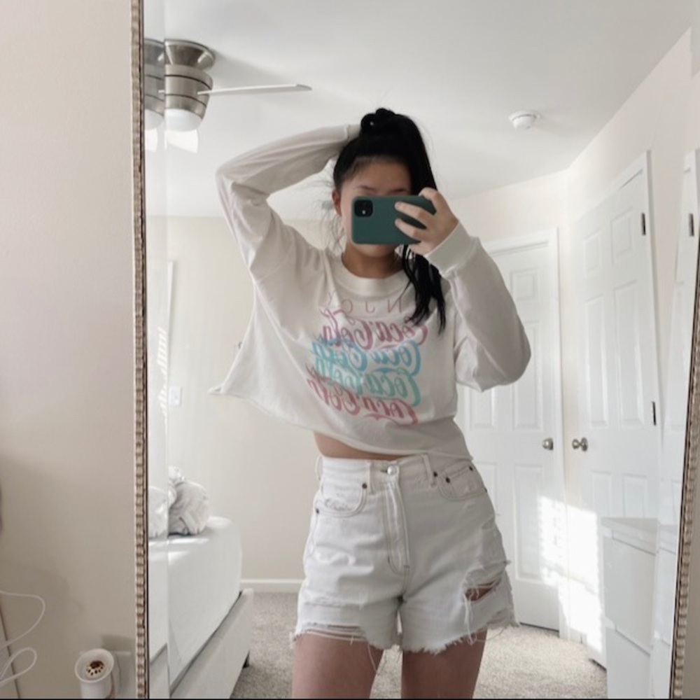 Coca Cola Cropped Long Sleeve